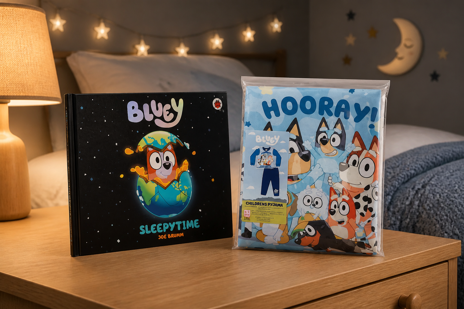 Bluey Bedtime Bundle - Pyjamas & Book