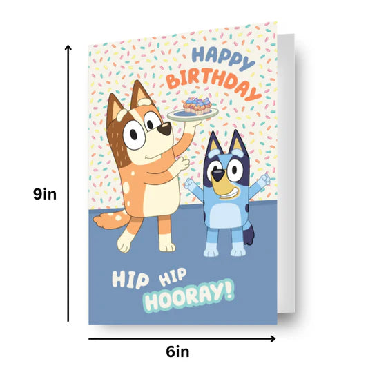 Bluey & Bingo Birthday Card